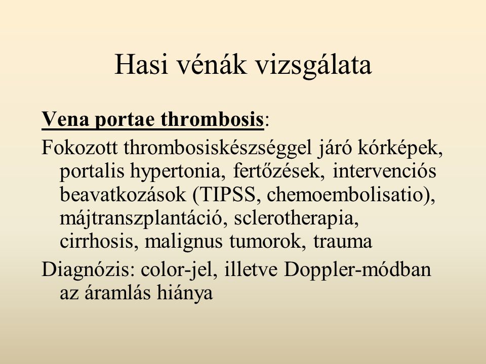 hypertensio portalis jelentése magyarul